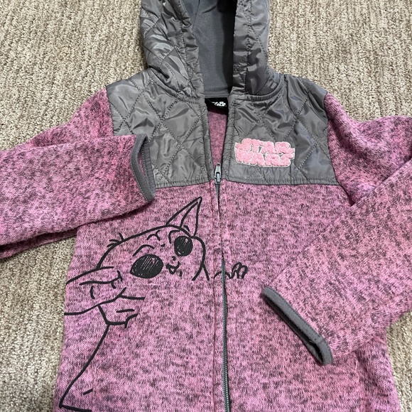 Star Wars Girls’ Fleece Jacket – Size 6 - Picture 10 of 10